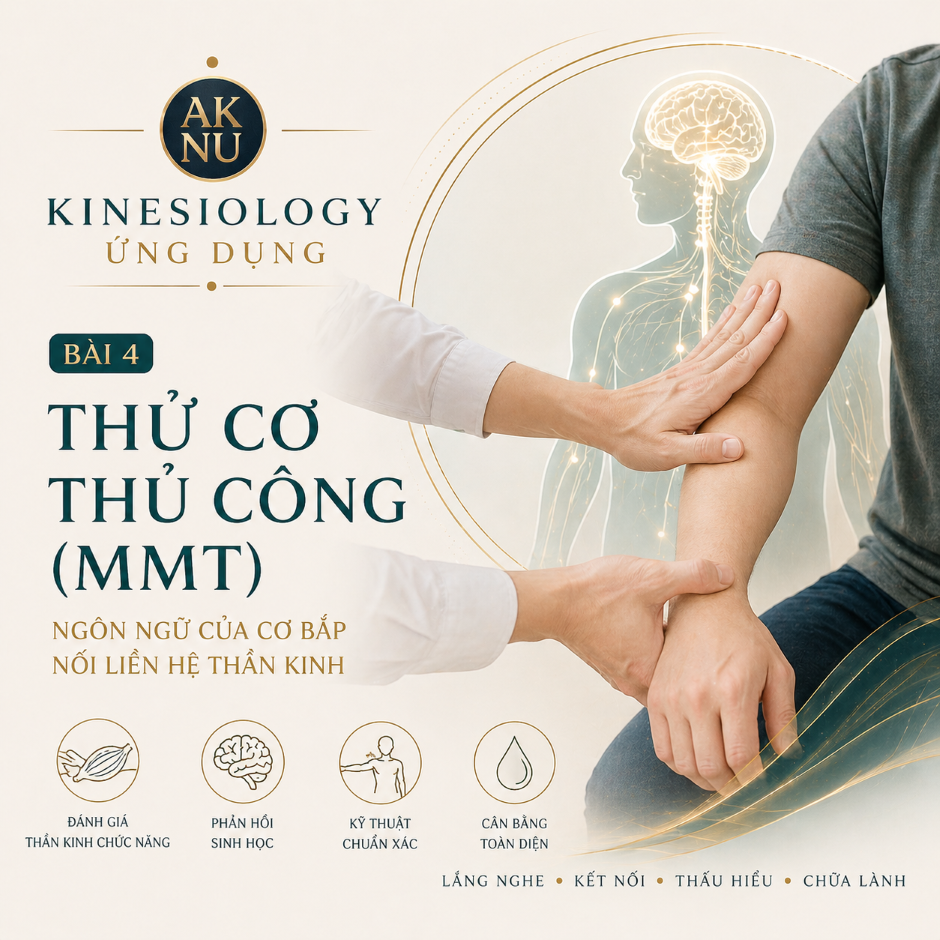 Bài 4: Thử cơ (Muscle Testing) – Cách cơ thể “lên tiếng”